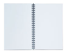 wirebound blank page journal insert