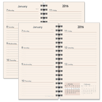 preference collection 2016 wire bound planner refill